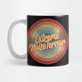 Extreme Noise Terror Vintage Circle Mug